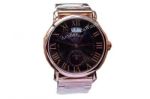 Copy Cartier Louis Rose Gold Roman Numeral Watch